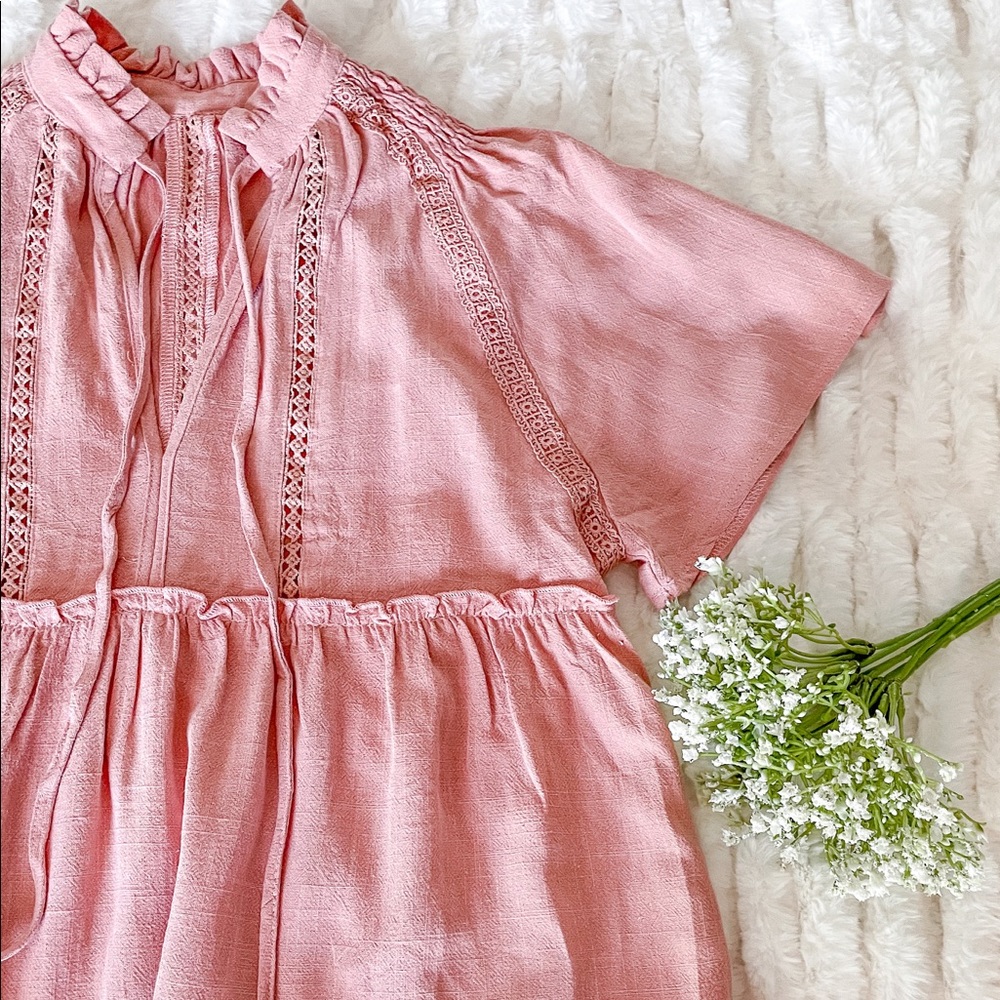 Duster Pink Babydoll Tunic